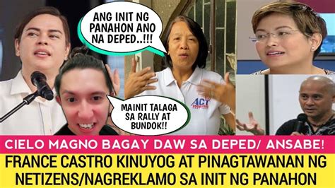 France Castro Kinuyog At Pinagtawanan Ng Netizens Sa Deped Nagreklamo