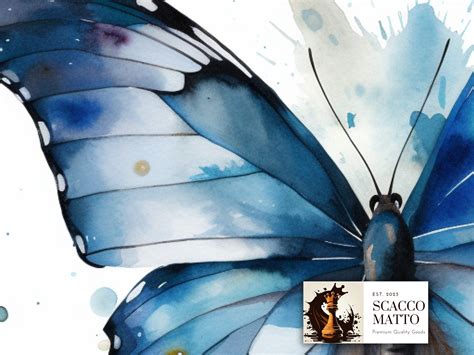 Blue Morpho Butterfly Watercolor Print, pick 1 Butterfly Watercolor ...