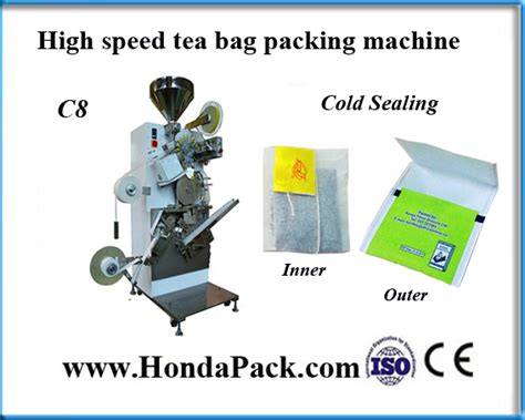 High Speed Tea Bag Packing Machine High Speed Filter Papaer Tea Bag