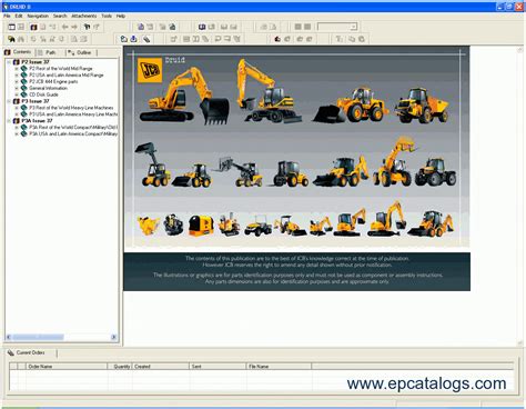 Jcb Druid Ii Spare Parts Catalog Book