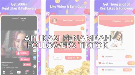 5 Aplikasi Penambah Followers TikTok Gratis Update 2023