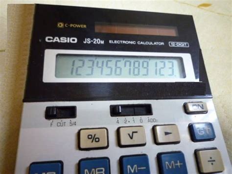 Casio JS 20M Calculatrice LCD Casio JS20M Casio Ledudu