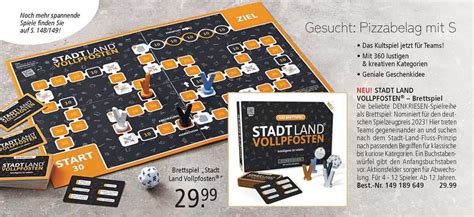 Stadt Land Vollpfosten Brettspiel Angebot Bei Weltbild 1Prospekte De