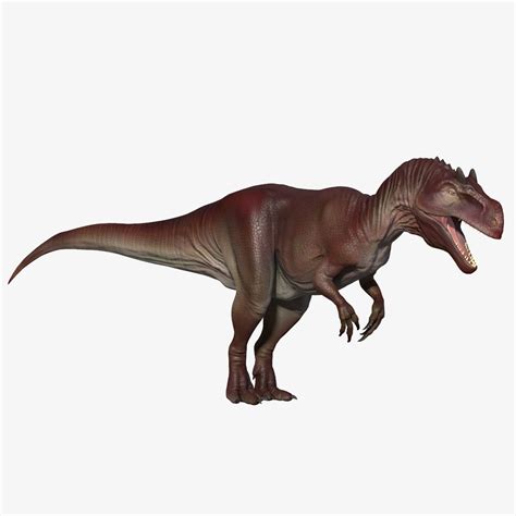 Allosaurus 3D Model 10 Fbx Ma Max Obj Free3D