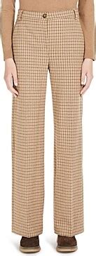 Weekend Max Mara Seggio Houndstooth Wide Leg Pants ShopStyle