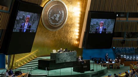 Un General Assembly Approves Resolution Calling For Humanitarian Truce