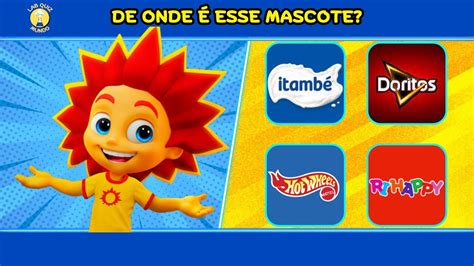 De Onde Esse Mascote Voc Conhece Os Mascotes Das Marcas Quiz