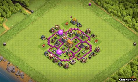 Copy Base Town Hall 6 Th6 Wartrophy Base 3a364ff0 With Link 3