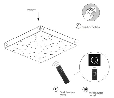 Paul Neuhaus Led Ceiling Light Instruction Manual