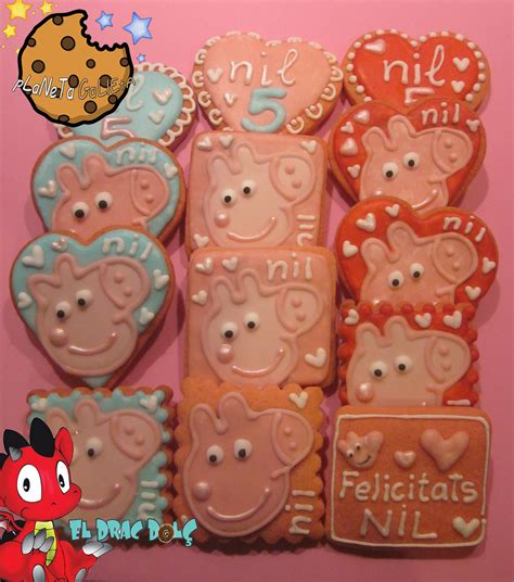 Tartas Galletas Decoradas Y Cupcakes Galletas Peppa Pig