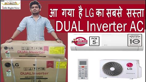 Lg Dual Inverter 3 Star Split Air Conditioner 1 5 Ton And Ls Q18enxa