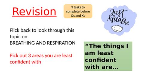 8c Breathing And Respiration Revision Lesson Teaching Resources