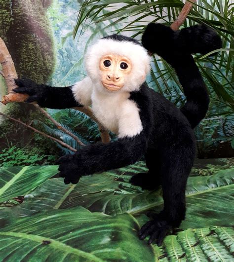 Realistic Toy Stuffed Animal Monkey Baby Monkey Realistic Etsy