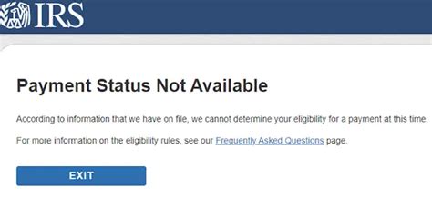 Is Your Stimulus Payment Status Not Available This May Be Why