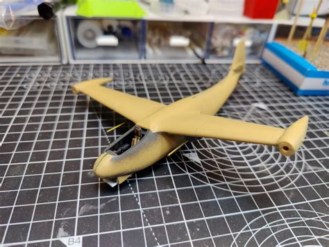 Amusing Hobby Wesserflug P1003 Work In Progress Aircraft