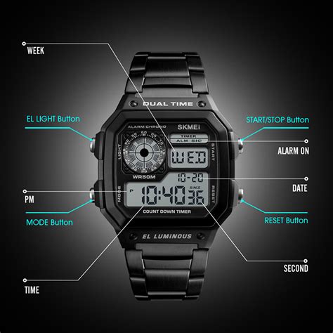 Digital Watch Watches Oem Skmei Watch