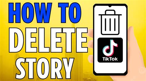 How To Delete Story On TikTok 2024 YouTube