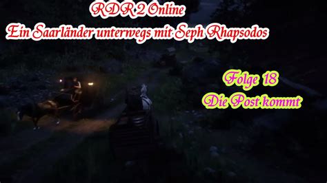 Red Dead Redemption Online Ein Saarl Nder Unterwegs Mit Seph