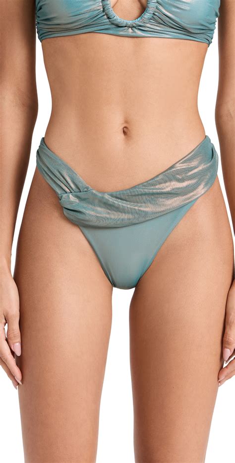 Baobab Magalenha Bikini Bottoms One Color Editorialist