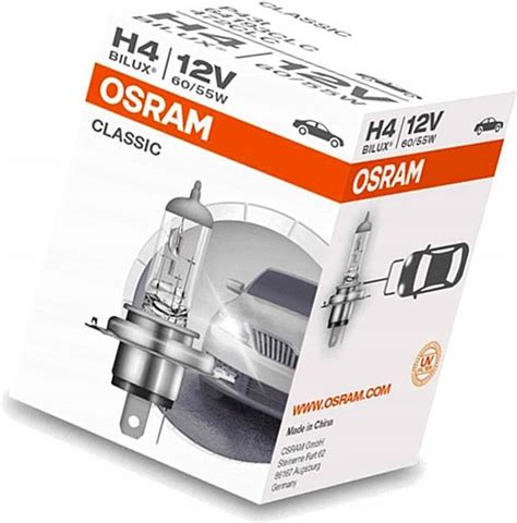 Żarowka samochodowa Osram V6D79 Żarówka H4 12V 70W P43T Halogen 60 55W