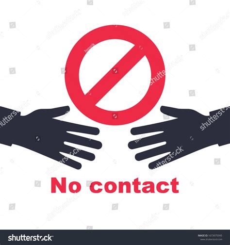 12561 No Contact Icon Images Stock Photos And Vectors Shutterstock