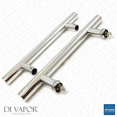 Mm Stainless Steel Shower Door Handles Cm Inches Hole To