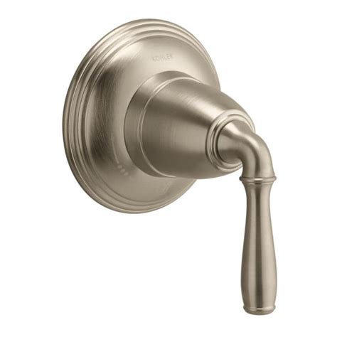 Kohler Vibrant Brushed Nickel Lever Shower Handle At