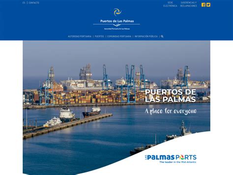 Puertos De Las Palmas Estrena Nueva Web E Introduce El Novedoso