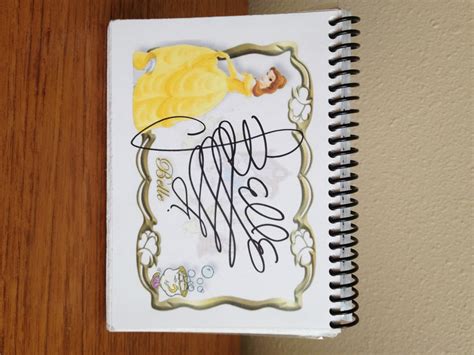 Disney Character Autograph Ideas - The Enchanted traveler