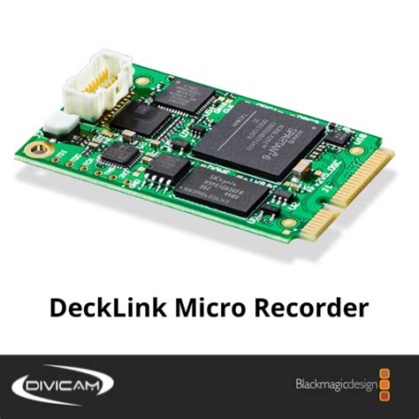 Tarjetas De Captura Blackmagic Decklink Divicam