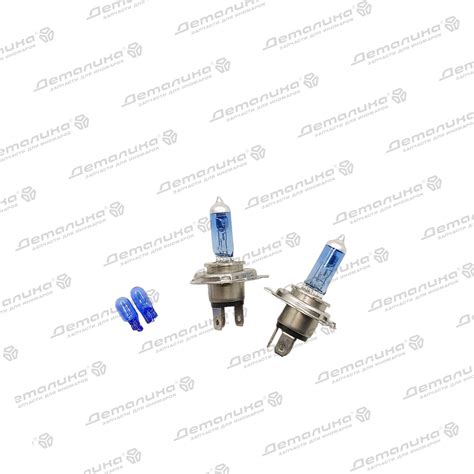 12342WVUSM Philips галогенные лампы Philips White Vision Ultra H4 4200K ...