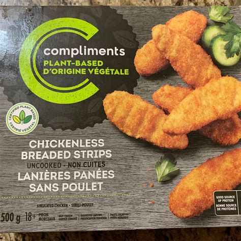 Compliments Chickenless Breaded Strips Reviews Abillion