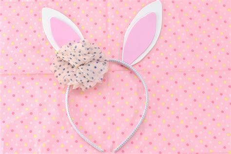 Easter Bunny Ears Headband A Fun Easy Diy Craft