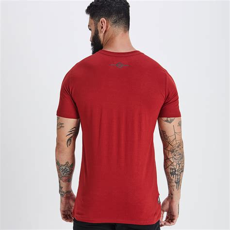 Buh Camiseta Buh Slim Basic Vermelho