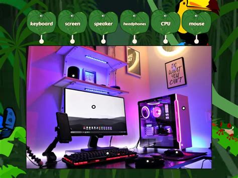 parts   computer labelled diagram