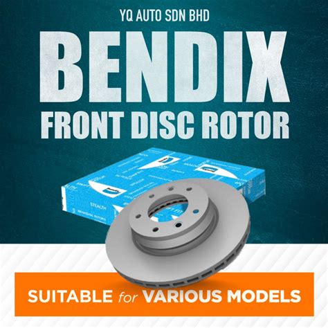 Original Bendix Swiftfit Br Front Disc Rotor Proton Exora Cps