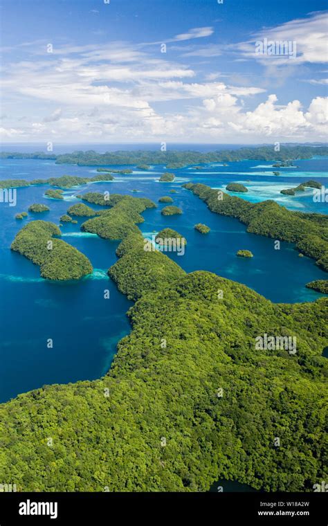 Rock Islands Of Palau Pacific Micronesia Palau Stock Photo Alamy