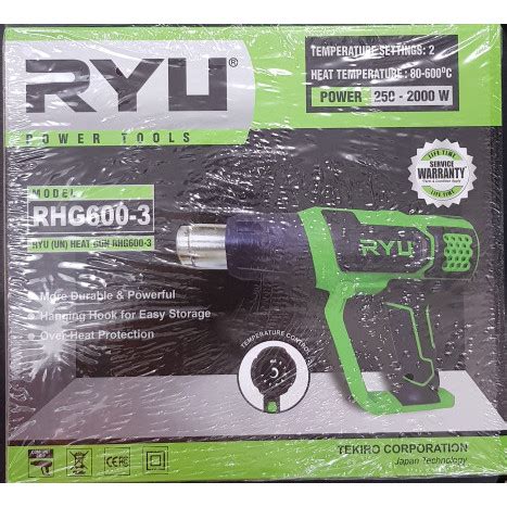 Jual Ryu Tekiro Mesin Hot Air Gun Heat Gun Ryu Shopee Indonesia