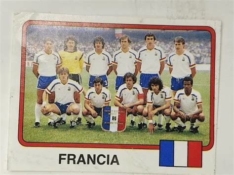 FIGURINA CALCIATORI PANINI 1986 87 FRANCE SQUADRA N 556 OTTIMA DA