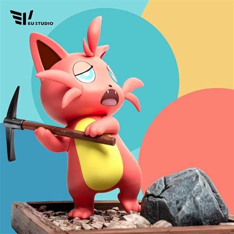 【pre Order】 Eu Studio Palworld Cattiva Resin Statue Gk Anime Figure