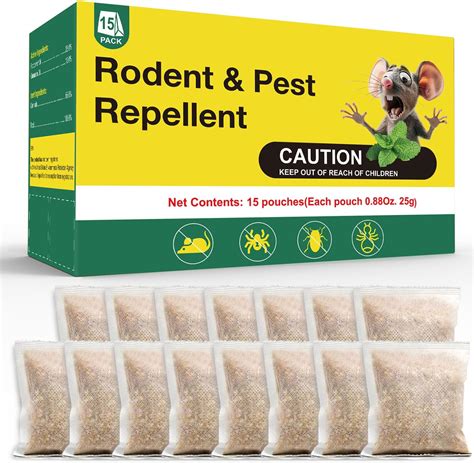 Amazon Bags Mice Rodent Repellent Pouches Natural Pest Control