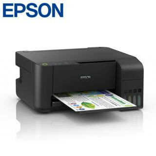 Epson EcoTank L3210 3 In 1 Ink Tank Printer With Set Of Inks Shopee