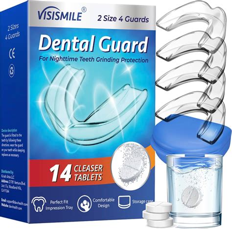 Visismile Mouth Guard For Clenching Teeth At Night Dental Night Guards For Teeth