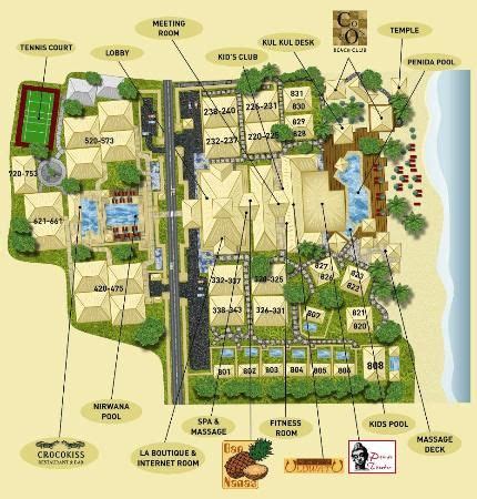 Layout Map Novotel Bali Benoa | Basement flooring, Basement flooring ...