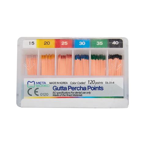 Puntas Gutta Percha Points Meta Biomed