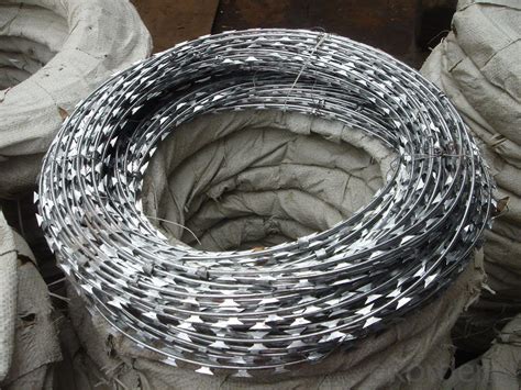 Galvanized Concertina Razor Wire For Protection Buy Wire From Suppliers Manufacturers