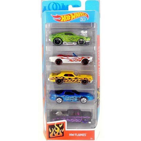 Carrinho Hot Wheels Set Carros Hw Flames Fkt Mattel