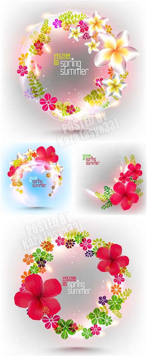 Vectores Flores Para Imprimir Imagui