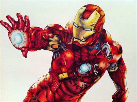 Iron Man Drawing Picture