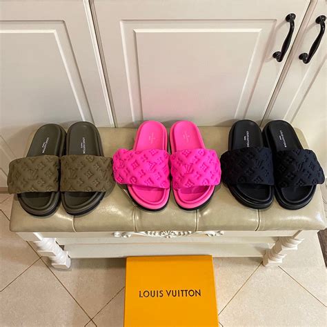 Louis Vuitton Pool Pillow Flat Comfort Mule Glam Bags